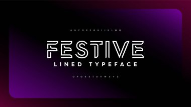 Soyut özet alfabe yazı tipi. Typography renkli tasarımlar ayarlandı. Vektör illüstrasyonu.