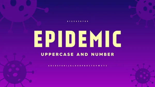 Tipografi alfabesi. Yazı tipi a 'yı z' ye ayarladı. Modern tasarım vektör illüstrasyonu.