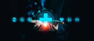 Aile Sigortası, Sağlık Raporu, Kalp atışı, İlaç, Ambulans Temsilcisi Sağlık Hizmetleri, Sigorta Kapsamı, Dijital Sağlık Sistemleri dahil olmak üzere Sanal Sağlık Sembolleri