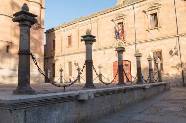 İspanya 'daki Salamanca kategorisinin bir kısmının fotoğraf ayrıntıları.