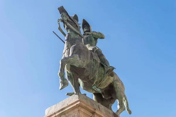 Francisco Pisarro雕像 Trujillo Caceres 西班牙 — 图库照片