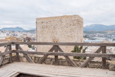 Priego de Cordoba, İspanya 'nın beyaz Cordoba köyü..