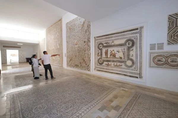 Jem Archeologisch Museum Een Archeologisch Museum Djem Tunesië Het Bevat — Stockfoto