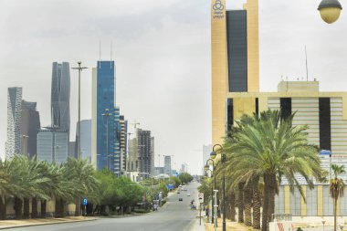 Suudi Arabistan 'ın Riyad kentindeki modern binalar