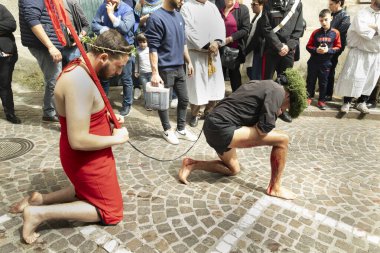 NOCERA TERINESE Paskalya Kutsal Cumartesisinde 