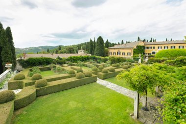 Villa La Foce, Chianciano Terme, Toskana, İtalya.