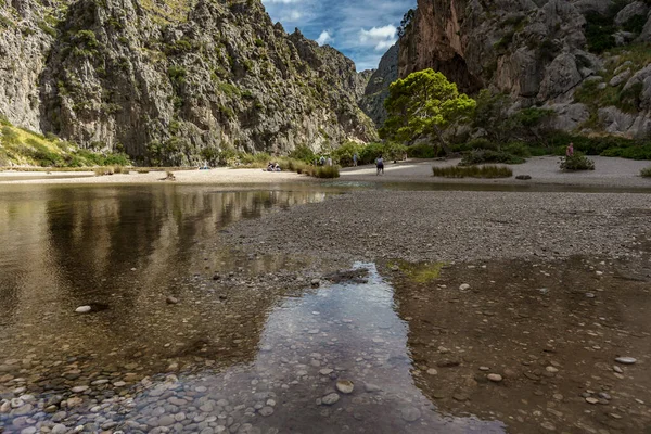 Bay Landscape Calabria Mallorca Spain — Stock Photo, Image