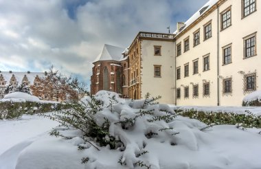 Eski şehrin güzel manzarası.