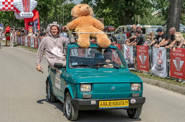 İkonik arabalar ve motosikletler horoz mitinginde bir kutlamadır.