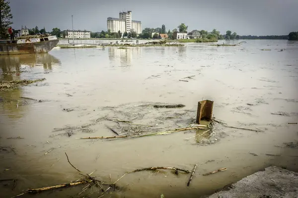 Sel kontrol operasyonları zordu çünkü çoğu yerde Brzeg kasabasındaki odra nehri yatağını taşırdı.
