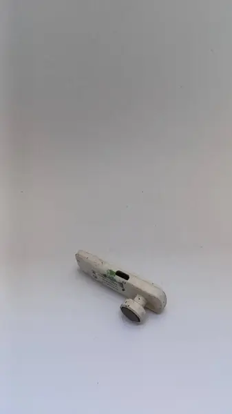 Jakarta, Indonesia - November 29, 2022 : Isolated objects: old samsung wireless headset on white background, Jakarta, Indonesia