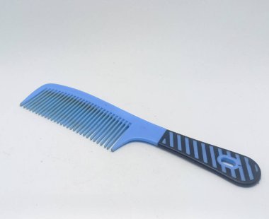 Isolated objects: Hair comb, on white background