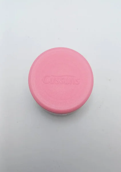 Jakarta, Indonesia - December 114, 2022: Isolated objects: Cussons Baby Cream Fresh  Nourish is a cream to moisturize and soften baby's skin, on white background, Jakarta, Indonesia