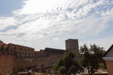 Lutsk Şatosu Sonbahar 2020 Ukrayna