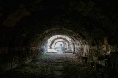 Türkiye 'nin İzmir kentindeki Agora ren Yeri, bir zamanlar büyük bir pazar ve kültür merkezinin kalıntılarını sergileyen muhteşem bir antik site. Ziyaretçiler Roma 'ya kadar uzanan sütunların, tapınakların ve diğer yapıların etkileyici kalıntılarını görebiliyorlar. 