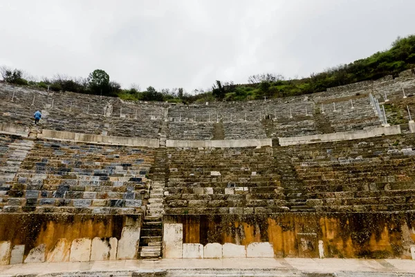 Ephèse Turquie Site Archéologique Couper Souffle Qui Offre Aperçu Riche — Photo