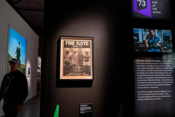 Toronto Ontario Canadas Junio 2023 Artefactos Video Exhibidos Pink Floyd —  Fotos de Stock