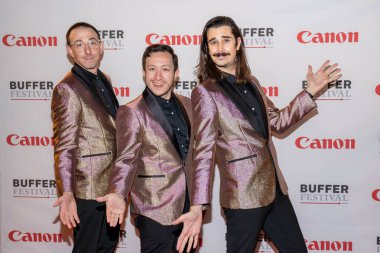 Tampon Festivali 2023, Drake Otel ve Cennet Tiyatrosu, Kasım, Toronto, Kanada: Brian Rosenthal, Corey Lubowich, Joey Richter (Teneke Kutu Kardeşler))