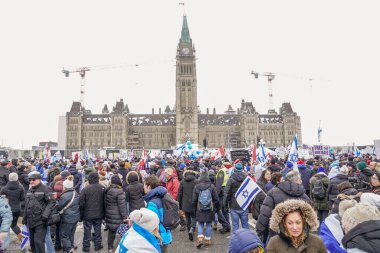 4 December 2023 - Ottawa, Canada: The Solidarity Rally For The Hostages, in support of Israel in war conflict with Hamas in Gaza