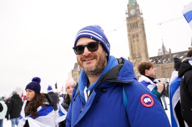 4 December 2023 - Ottawa, Canada: The Solidarity Rally For The Hostages, in support of Israel in war conflict with Hamas in Gaza