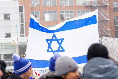 4 December 2023 - Ottawa, Canada: The Solidarity Rally For The Hostages, in support of Israel in war conflict with Hamas in Gaza