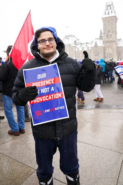 December 2023 Ottawa Canada Solidarity Rally Hostages Support Israel War — Fotografia de Stock