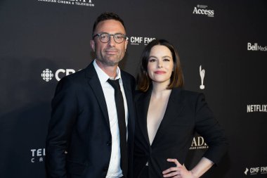 (Jacob Tierney ve Emily Hampshire, CBC Yayın Merkezi 'nde 2024 Kanada Ekran Ödülleri' ne katılıyor.. 