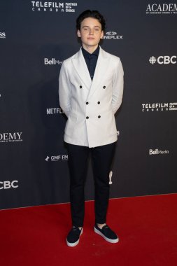 Benjamin Evan Ainsworth, CBC Yayın Merkezi 'nde 2024 Kanada Ekran Ödülleri' ne katıldı.. 