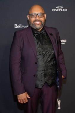 Anthony Farrell, CBC Yayın Merkezi 'nde 2024 Kanada Ekran Ödülleri' ne katılmaktadır.. 