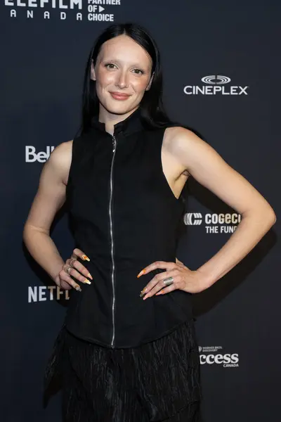 stock image Juliette Gariepy attends the 2024 Canadian Screen Awards at CBC Broadcast Centre. 