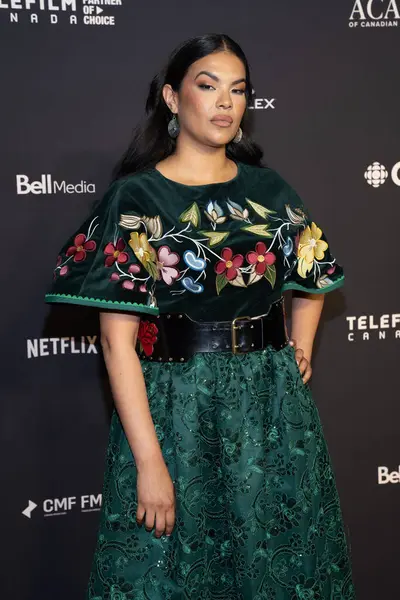 stock image Ellyn Jade attends the 2024 Canadian Screen Awards at CBC Broadcast Centre. 