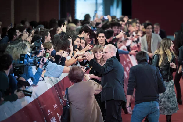 ローマ イタリア 2022年10月22日 ラッツァーロとマルコ マルツカは オーディトリアム パルコ デッラ ムジカで開催された第17回ローマ映画祭で のレッドカーペットに出席しました — ストック写真
