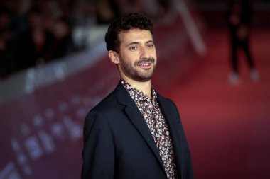 Roma, İtalya - 22 Ekim 2022: Edoardo Ferrario, 17. Roma Film Festivali 'nde 