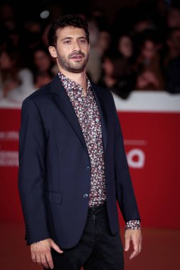 Roma, İtalya - 22 Ekim 2022: Edoardo Ferrario, 17. Roma Film Festivali 'nde 