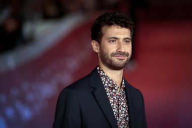 Roma, İtalya - 22 Ekim 2022: Edoardo Ferrario, 17. Roma Film Festivali 'nde 