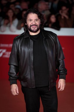 Roma, İtalya - 22 Ekim 2022: Pasquale Petrolo lakabı Lillo, 17. Roma Film Festivali 'nde 