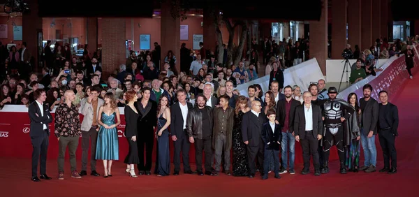이탈리아 2022 제17 영화의 캐스트가 레드카 참석하다 — 스톡 사진