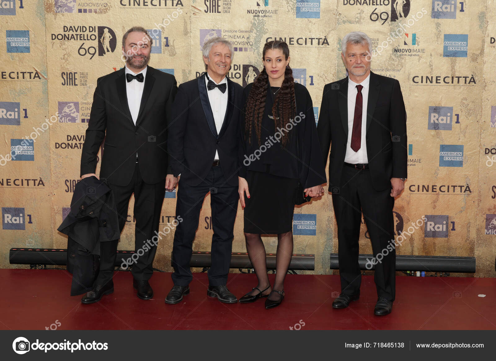 Rome Italy May 2024 Protagonists Red Carpet 2024 David Donatello