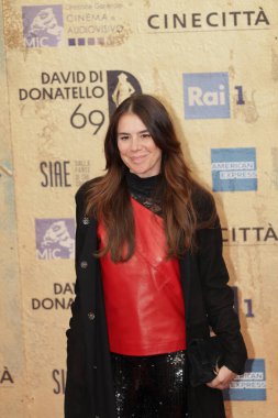 Roma, İtalya - 3 Mayıs 2024: Roma, İtalya 'da Sinema Stüdyoları' nda 2024 David di Donatello ödül töreninin kahramanları.