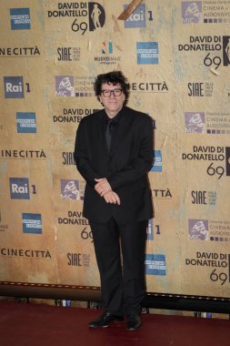 Roma, İtalya - 3 Mayıs 2024: Roma, İtalya 'da Sinema Stüdyoları' nda 2024 David di Donatello ödül töreninin kahramanları.