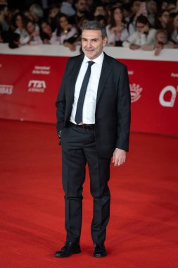 Roma, İtalya - 16 Ekim 2024: Pierluigi Corallo, Parco Della Musica 'daki 19. Roma Film Festivali sırasında 