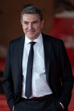Roma, İtalya - 16 Ekim 2024: Pierluigi Corallo, Parco Della Musica 'daki 19. Roma Film Festivali sırasında 