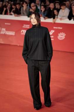 Roma, İtalya - 18 Ekim 2024: Ilary Blasi, 19. Roma Film Festivali sırasında Parco Della Musica Konser Salonu 'nda 