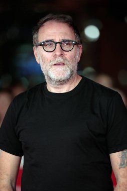 Roma, İtalya - 18 Ekim 2024: Valerio Mastandrea, 19. Roma Film Festivali sırasında Parco Della Musica Konser Salonu 'ndaki 