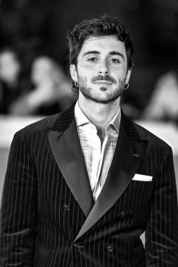 Roma, İtalya - 18 Ekim 2024: Gianluca Zaccaria, 19. Roma Film Festivali 'nde 