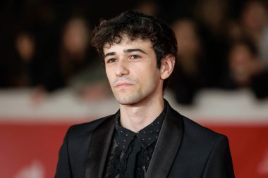 Roma, İtalya - 18 Ekim 2024: Luca Di Sessa, 19. Roma Film Festivali sırasında Parco Della Musica Konser Salonu 'ndaki 