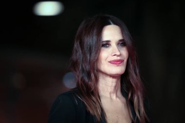 Roma, İtalya - 22 Ekim: Valentina Cervi, 19. Roma Film Festivali sırasında Auditorium Parco della Musica 'da 