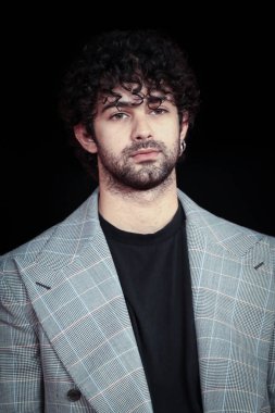 Roma, İtalya - 22 Ekim: Massimiliano Caiazzo, 19. Roma Roma Film Festivali sırasında Auditorium Parco Della Musica 'da 