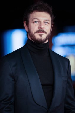 Roma, İtalya - 22 Ekim: Andrea Bosca, 19. Roma Film Festivali sırasında Auditorium Parco Della Musica 'da 