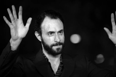 Roma, İtalya - 22 Ekim: Alessio Vassallo, 19. Roma Film Festivali sırasında Auditorium Parco Della Musica 'da 